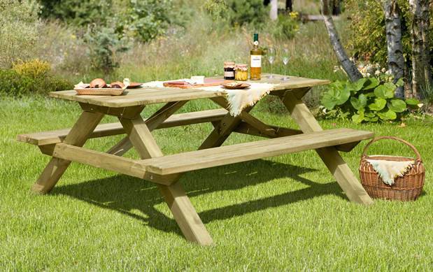 Houten Picknicktafels