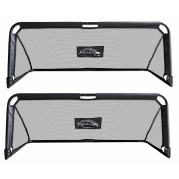Stalen voetbaldoel 150x60 cm BK Champ Inklapbaar (2 stuks)