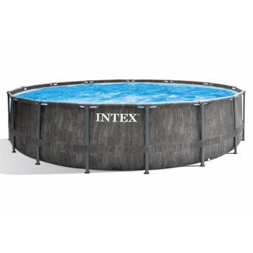 Intex Prism Frame Greywood zwembad 457x122