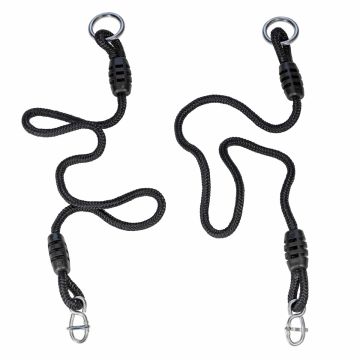 Losse Touwenset / Verleng touwen 100 cm - BR touw zwart