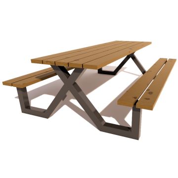 Houten Douglas Picknicktafel BK - Model X V3