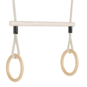 Salta PlayPro accessoire houten ringtrapeze met houten ringen