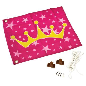 Prinsessen vlag met hijssysteem