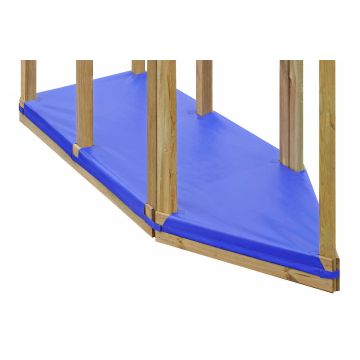 Zandbak Afdekhoes blauw 98x237 cm (Maroo)