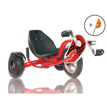 Triker pro 50 rood | Buitenspeelgoed