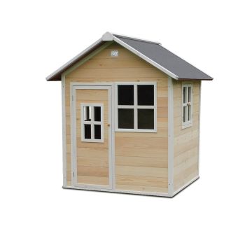 Houten Speelhuisje Exit Loft 100 Naturel