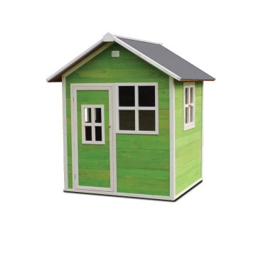 Houten Speelhuisje Exit Loft 100 Groen