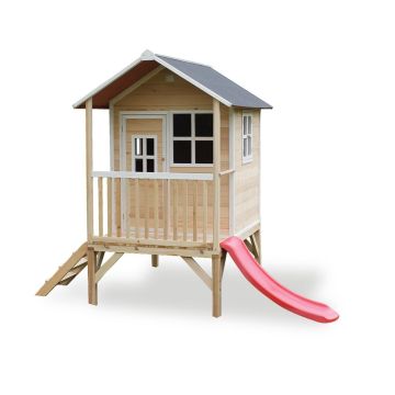 Houten Speelhuisje Exit Loft 300 Naturel