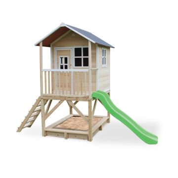 Houten Speelhuisje Exit Loft 500 Naturel