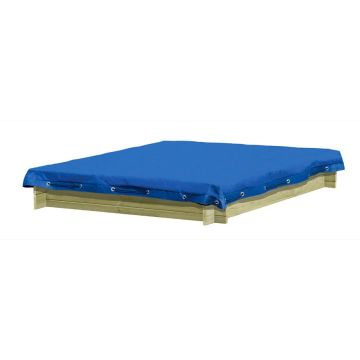 Zandbak Afdekhoes blauw 180x180 cm