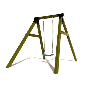 Houten Schommel BK Black Vierkant Hout Enkel