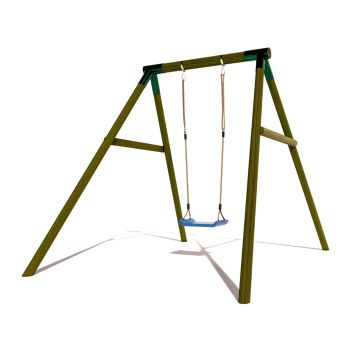 Houten Schommel BK Rondhout Enkel