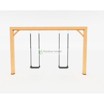 Houten Schommel Dubbel Douglas Jane/Tarzan