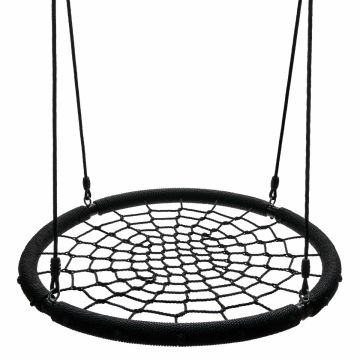 Nestschommel zwart 100 cm BK