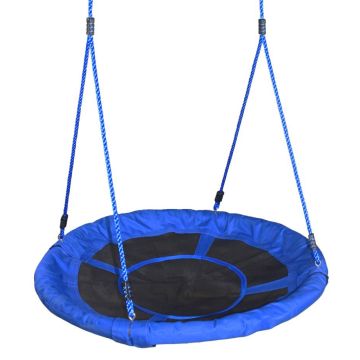Nestschommel Zwart - Blauw