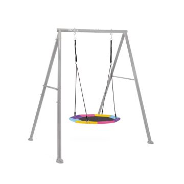 Stalen Nestschommel Intex Grijs