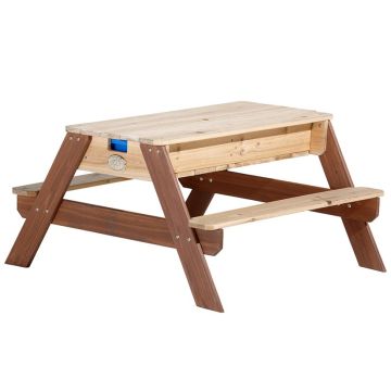 Zand en water picknicktafel nick