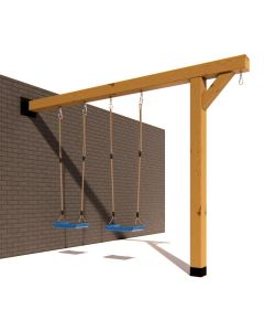 Houten Aanbouwschommel Douglas BK Duck