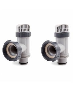 Intex afsluitkraan voor frame zwembaden (2 stuks)