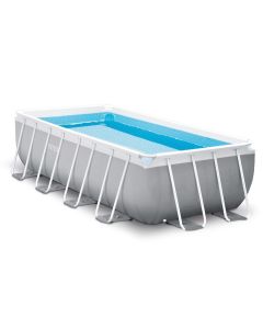 Rechthoekig intex Prism Frame zwembad 4.88m x 2.44m x 1.07m