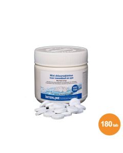 Chloortabletten 2,7 Gram mini quick Interline (180 stuks) 