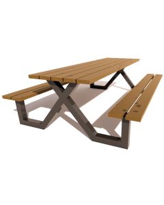 Houten Douglas Picknicktafel BK - Model X V3