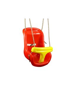 Baby schommelzitje rood/geel