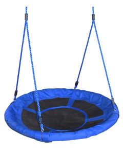 Nestschommel Zwart - Blauw
