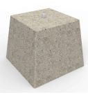 Betonblok 28 cm met schroefdraad M12