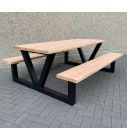 Houten Douglas Picknicktafel Model V