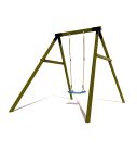 Houten Schommel BK Black Rondhout Enkel V2