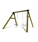 Houten Schommel BK Black Vierkant Hout Dubbel