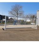 Voetbaldoel Calzio Elite 732 met transportwielen en draagbeugels