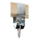 Schommelhaak Marathon met vierkante klem 90x90mm