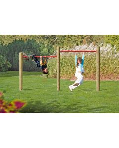 Houten Duikelrek Dubbel BK