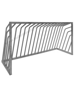 Anti vandaal voetbaldoel BK Spijlen 150x75 cm zonder achtergrond