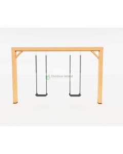 Houten Schommel Dubbel Douglas Jane/Tarzan