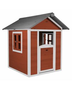 Houten speelhuisje Sunny Lodge RoodWit_Hoofdfoto