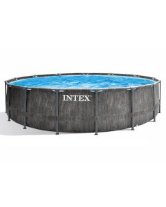 Intex Prism Frame Greywood zwembad 549x122 cm