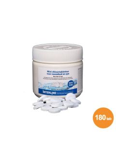 Chloortabletten 2,7 Gram mini quick Interline (180 stuks) 
