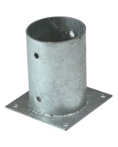 Paalhouder met plaat Ø 81mm
