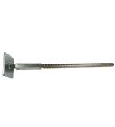 Verstelbare Instortanker met plaat 110x110mm