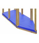 Zandbak Afdekhoes blauw 98x237 cm (Maroo)