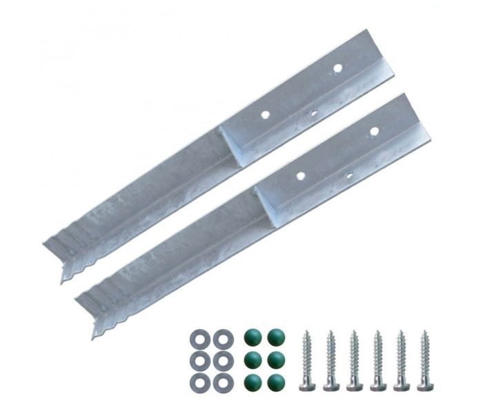 Paalanker hoek set van 2 stuks