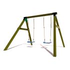 Houten Schommel BK Vierkant Hout Dubbel