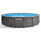 Intex Prism Frame Greywood zwembad 549x122 cm