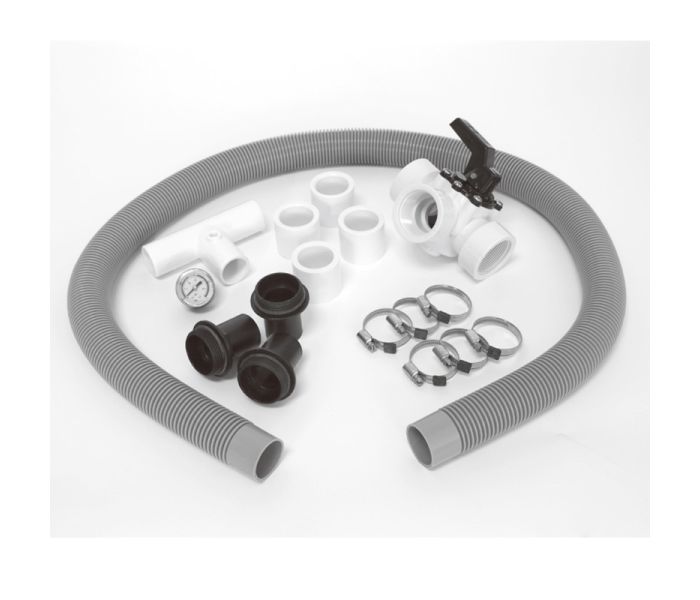 Zwembad bypass kit voor solar verwarming