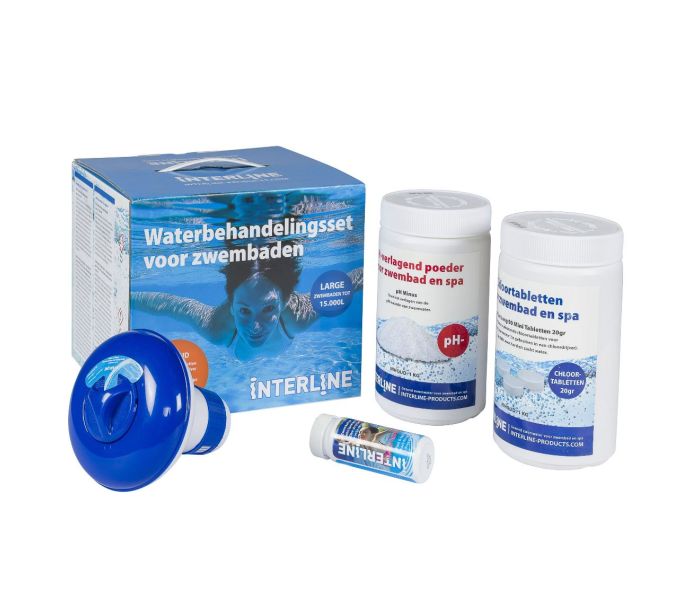 Starterspakket chloor Groot tot 15.000 liter