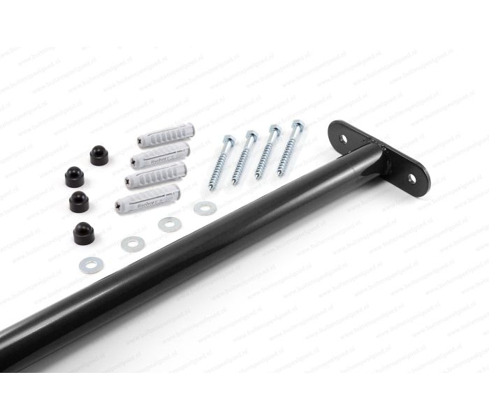 Duikelstang metaal 90 cm zwart