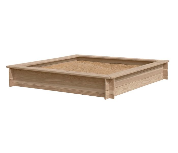 Houten zandbak 150x150 cm